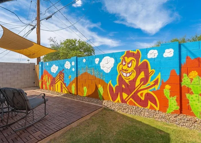 Pet Friendly Close To Asu Private Yard Apartamento Tempe